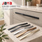 JAYA Modern Zinc Alloy Arc Cabinet Handles Slim European Style Multi Finish Drawer Pulls for Kitchen Wardrobe Cupboard Furniture