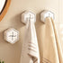 JAYA Iron No-punch Rag Plug Kitchen Bathroom Creative Towel Rack Wall Hanging Storage Hook Dish Towel Holder for Tools