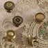 JAYA High Quality Modern Brass Handle Knobs Cabinet Wardrobe Kitchen Drawer Eco-Friendly Luxury Single-Hole Furniture Door