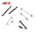 JAYA Luxury Marble and Brass Cabinet Handles Green White T Bar Pulls Knobs for Kitchen Cabinets Drawers and Wardrobes