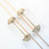JAYA Luxury Golden Brass Cabinet Handles and Knobs Fan-Shaped Drawer Pulls for Cupboard Wardrobe Furniture
