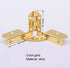 JAYA Straight for Rounded Corners in the Curved Corner Seven-character Hinge Bracket Rounded Hinge L-shaped Aircraft Hinge