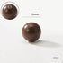 JAYA Natural Wooden Round Ball Cabinet Knobs in Multiple Sizes for Drawers Wardrobes Dressers and Cupboards