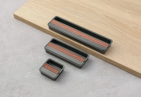 JAYA Aluminum Recessed Cabinet Handles Invisible Embedded Drawer Pulls Concealed Flush Mount Door Handles