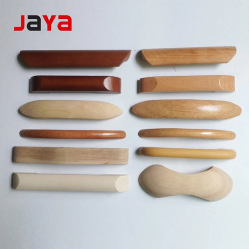 JAYA Factory Direct Custom Wooden Cabinet Handles Modern Drawer Pulls for Kitchen Wardrobe Bedroom Furniture Doors OEM