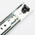 JAYA 45mm Three-Section Locking Heavy Duty Steel Telescopic Drawer Slides for Industrial Cabinets Kitchen & Hotel Use