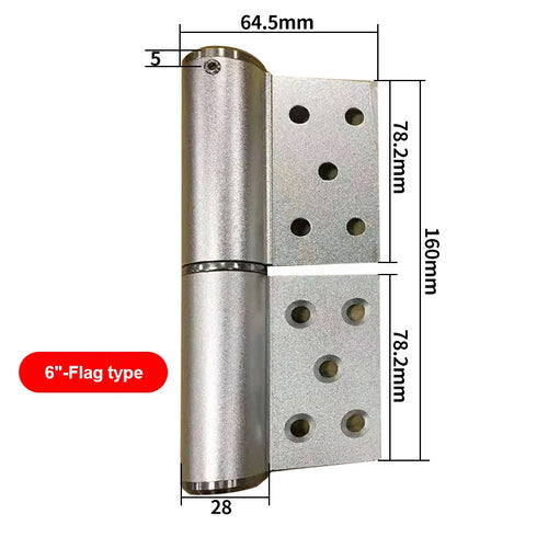 JAYA Supply Invisible Automatic Door Closer Hinge Hydraulic Buffer Damping Spring Hinge Secret Door Self-closing Page