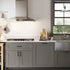 JAYA Aluminium Alloy Pulls Furniture Hardware Kitchen Cabinet Cupboard Dresser Wardrobe Drawer Door Black Modern Pull Handles