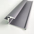 Invisible Cabinet Door Handle Minimalist Cabinet Cabinet Handle Embedded Aluminum Alloy Dark Turn Wardrobe Door Long Handle