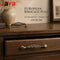 JAYA European Birdcage Cabinet Pull Handle Antique Bronze Two-Hole Twisted Drawer Wardrobe Hardware