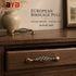 JAYA European Birdcage Cabinet Pull Handle Antique Bronze Two-Hole Twisted Drawer Wardrobe Hardware