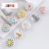 JAYA Modern American Cartoon Ceramic Drawer Handle Single Hole Round Illustration for Children's Room Kitchen Dresser Cabinet