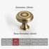 JAYA High Quality Modern Brass Handle Knobs Cabinet Wardrobe Kitchen Drawer Eco-Friendly Luxury Single-Hole Furniture Door