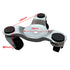 JAYA 5 Piece Furniture Lifter Mover Set with 4 Silver Triangular 3 Wheel Roller Dollies for Sofa Cabinet Appliance