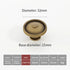 JAYA High Quality Modern Brass Handle Knobs Cabinet Wardrobe Kitchen Drawer Eco-Friendly Luxury Single-Hole Furniture Door