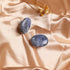 JAYA Stone Door Knobs Vintage Natural Agate Stone Cabinet Knobs Modern Kitchen Wardrobe Furniture Door Handle