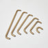 JAYA Solid Brass Yellow Bronze Cabinet Pull Handles French Retro Minimalist Long Round Bar for Wardrobe Doors Drawers