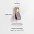 JAYA Modern Minimalist European Style Leather & Brass Handle Anti-Collision Drawer Wardrobe Cabinet Door 8015
