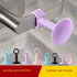 JAYA Silicone Suction Cup Door Handle Stopper No Drill Quiet Wall Protector Door Holder for Bedroom Bathroom Home Hardware