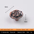 JAYA Solid Brass Luxury Handle for Bathroom Storage Shelf Kitchen Cabinet Drawer Custom Metal Knob Antique Door Handles
