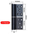 JAYA Supply Invisible Automatic Door Closer Hinge Hydraulic Buffer Damping Spring Hinge Secret Door Self-closing Page
