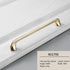 JAYA Modern Nordic Light Luxury Cabinets Kitchen Drawers Drawers Wardrobe Door Extension Handle Single-hole Hardware Handle