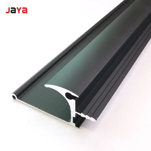Invisible Cabinet Door Handle Minimalist Cabinet Cabinet Handle Embedded Aluminum Alloy Dark Turn Wardrobe Door Long Handle