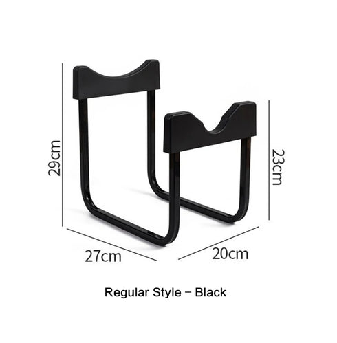 JAYA 5 Gallon Folding Eco-Friendly Plastic Water Bottle Dispenser Stand Countertop Drinking Water Jug Holder Rack