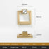 JAYA Modern Nordic Light Luxury Cabinets Kitchen Drawers Drawers Wardrobe Door Extension Handle Single-hole Hardware Handle