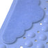 JAYA Rectangular Non Slip Bath Mat with Drainage Holes Massage Shower Floor Pad for Bathroom Bathtub Hotel and Home Use