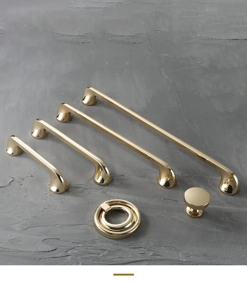 JAYA Modern Nordic Light Luxury Cabinets Kitchen Drawers Drawers Wardrobe Door Extension Handle Single-hole Hardware Handle