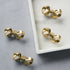 JAYA European Style Bowknot Handle Cabinet Bow Brass Handle Wardrobe Drawer Brass Knobs