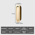 JAYA Luxury Brass Drawer Pulls Modern Kitchen Cabinets Gold Semicircle Invisible Handles Dresser Bedroom Furniture Patina Brass
