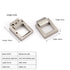 JAYA Furniture Hardware Modern Simple Semicircular Silver Pulls Wardrobe Door Knobs Zinc Alloy Handle