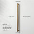 JAYA Retro Zinc Alloy Wardrobe Door Handle Modern Light Luxury Simple Bronze Single-hole Drawer Cabinet Wine