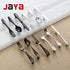 JAYA Modern Zinc Alloy Furniture Handles & Knobs for Dresser Bedroom Bathroom Cabinets-Kitchen Cabinet & Drawer Pulls