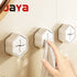 JAYA Iron No-punch Rag Plug Kitchen Bathroom Creative Towel Rack Wall Hanging Storage Hook Dish Towel Holder for Tools