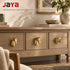 JAYA 2025 New Design Modern Brass Animal Head Knobs Dresser Drawer Brass Knobs Hardware Handles