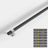 JAYA Black Gold Fluted Cabinet Pull Handles Modern Ribbed Bar Drawer Wardrobe Cupboard Kitchen Furniture Hardware Multiple Sizes