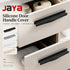 JAYA Silicone Padded Home Door Handle Protective Cover Anti-collision Anti-static Suction Cup Door Handle for Bedroom Bathroom