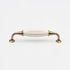 JAYA Traditional European Crackle Ceramic Cabinet Handles and Knobs Antique Bronze Drawer Dresser Wardrobe Door Pulls