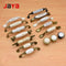 JAYA Traditional European Crackle Ceramic Cabinet Handles and Knobs Antique Bronze Drawer Dresser Wardrobe Door Pulls