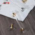 JAYA Durable Decorative Handle Hardware Acrylic Serving Tray Handles Silver Clear Acrylic Tray Handle