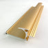 Invisible Cabinet Door Handle Minimalist Cabinet Cabinet Handle Embedded Aluminum Alloy Dark Turn Wardrobe Door Long Handle