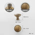 JAYA 2025 Retro Single Hole Solid Brass Wardrobe Handle Modern All-Copper All-Copper Square Cabinet Door Knobs