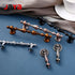 JAYA Classical Zinc Alloy Cabinet Handles Antique Brass Decorative Drawer Pulls Retro Pendant Knobs for Kitchen Bedroom