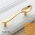 JAYA Modern Simple, Zinc Alloy Handle New Style Knife and Fork Creativity Handle Cabinet Drawer , Kitchen Handle Door Knob
