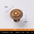 JAYA Solid Brass Luxury Handle for Bathroom Storage Shelf Kitchen Cabinet Drawer Custom Metal Knob Antique Door Handles