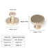 JAYA Brass Modern Living Room Cabinet Handles Durable Rectangle Design Light Luxury Style Furniture Door
