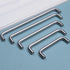 JAYA 50mm U-Shaped Stainless Steel Cabinet Handles M8 Thread Round Bar Pulls for Kitchen Dresser Furniture